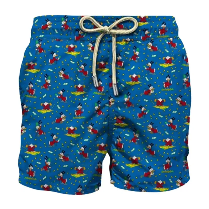 Printed swim shorts