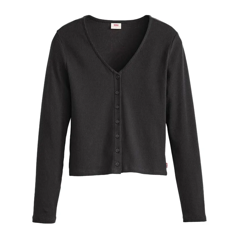 Blouse with buttons