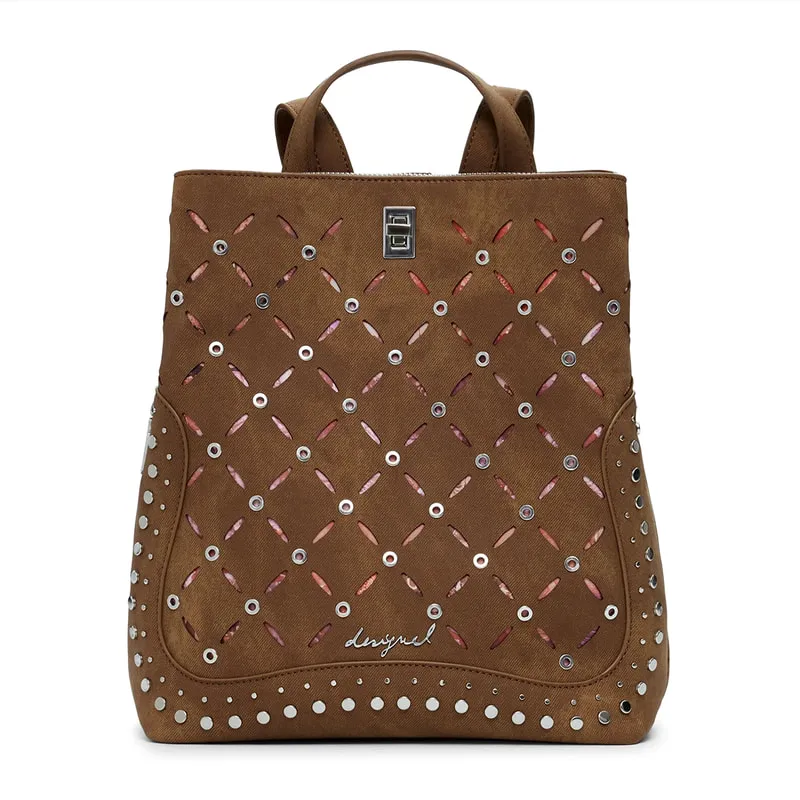 Backpack with studs