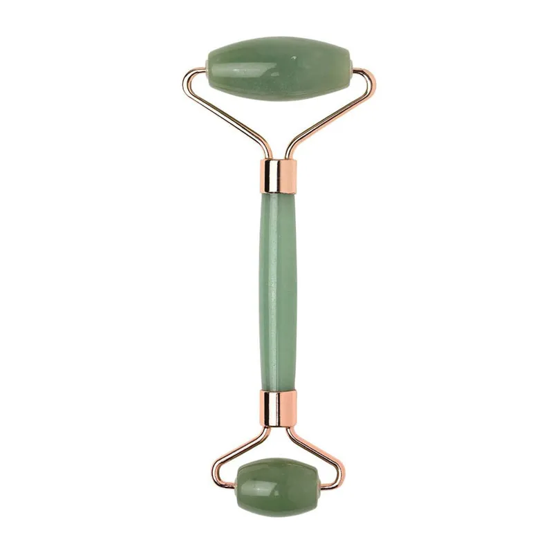 Green Jade Stone Face Roller