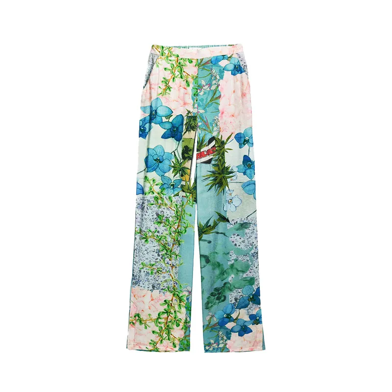 Floral pants