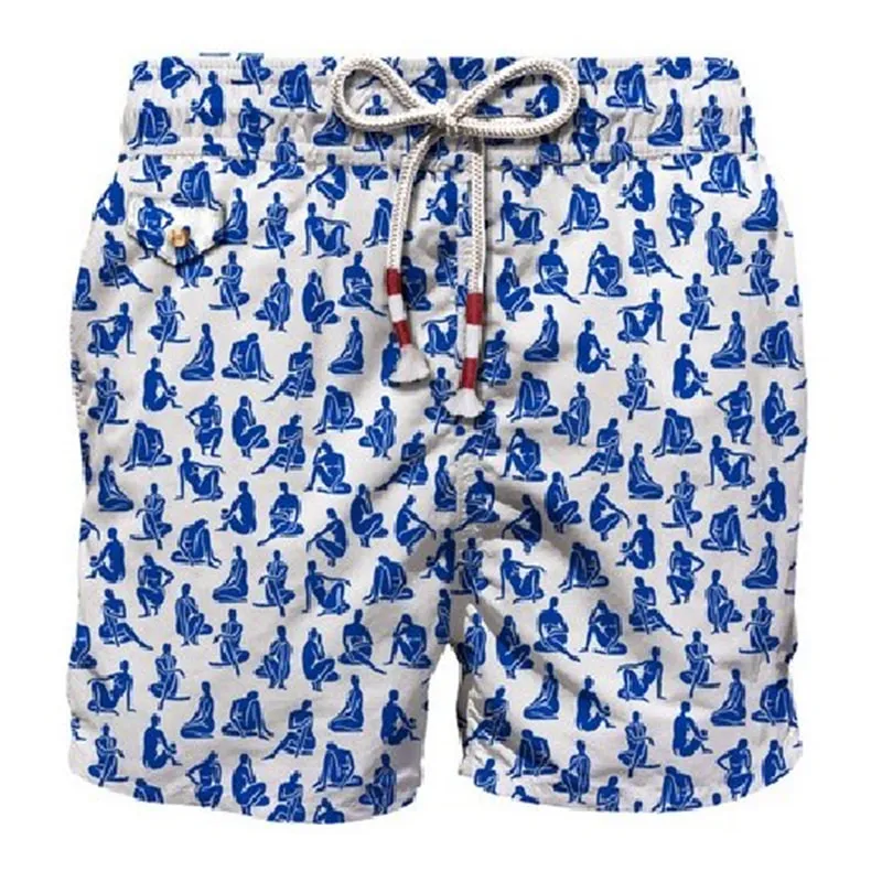 Printed swim shorts