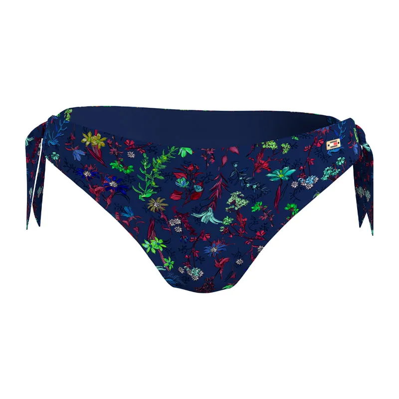 Side tie bikini bottom