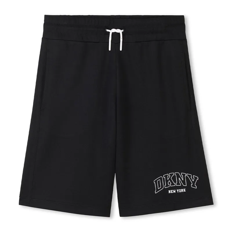 Bermuda shorts with logo on the side