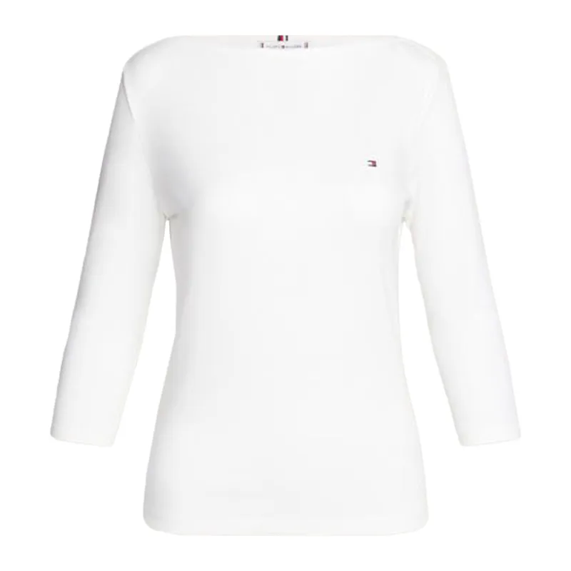 Smile neck top