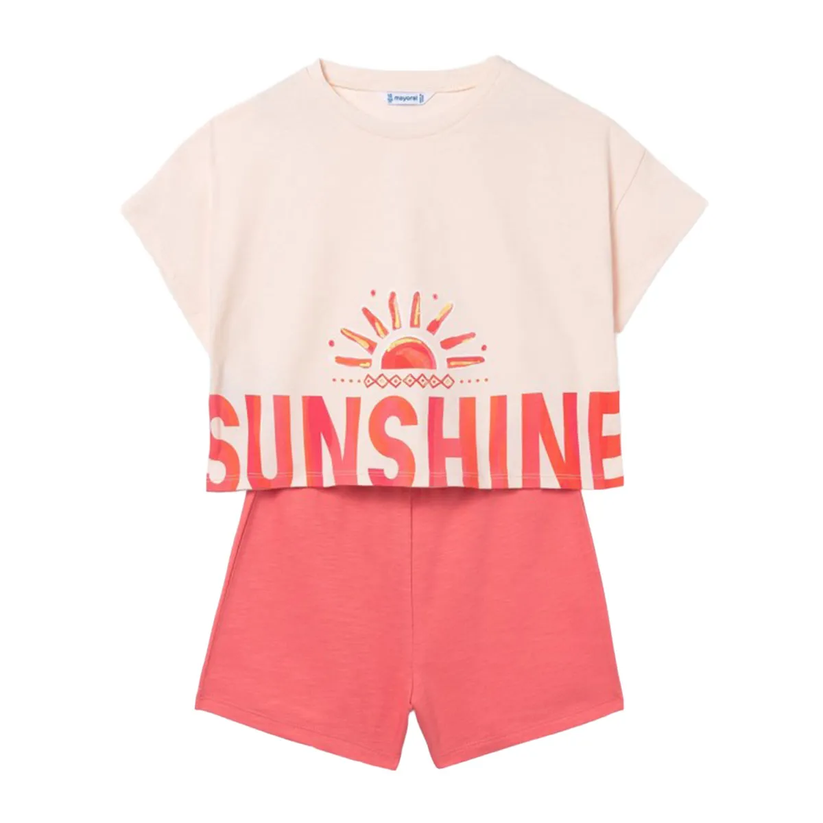 Kid's shorts and blouse set
