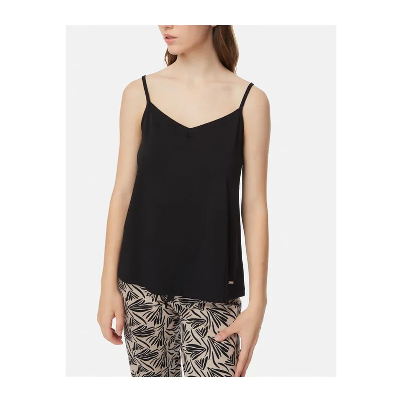 Sleeveless pyjama top