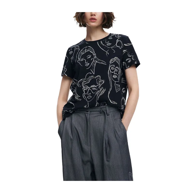 Womens short-sleeved T-shirt