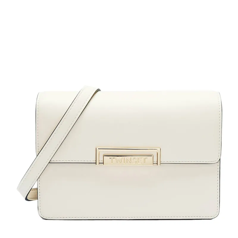 Shoulder bag with logo