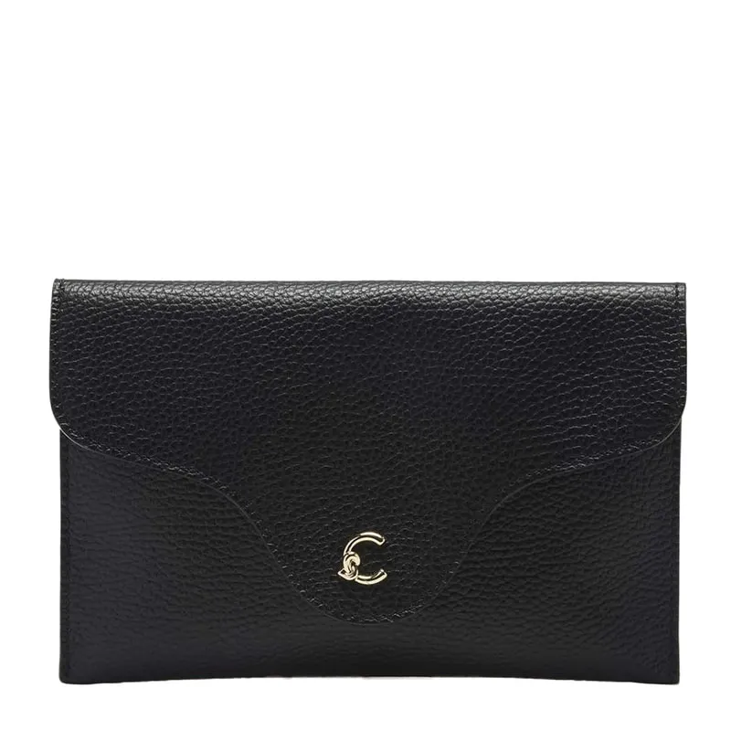 Womens leather envelope bag