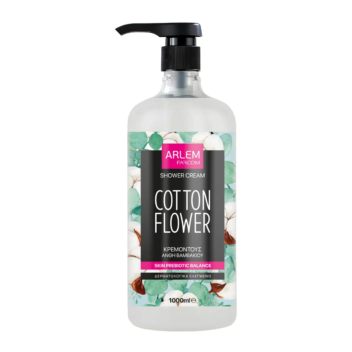 Shower Cream Cotton Flower