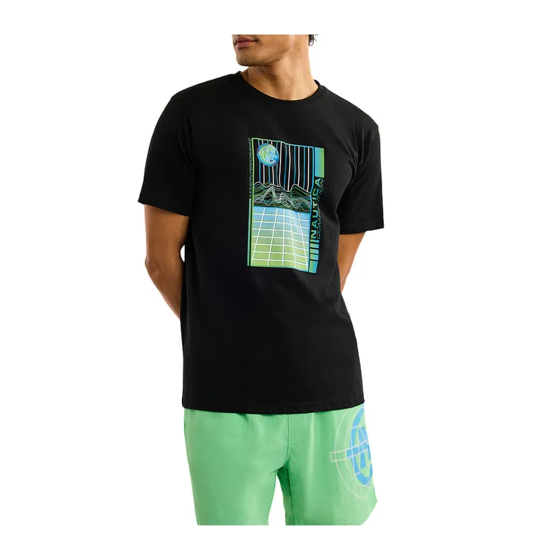 Mens short-sleeved shirt