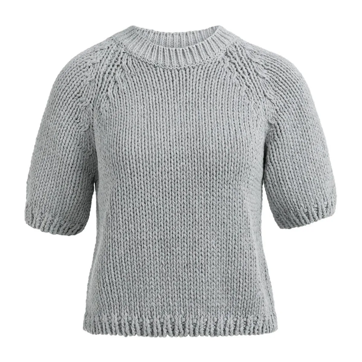 Women's short-sleeved sweater