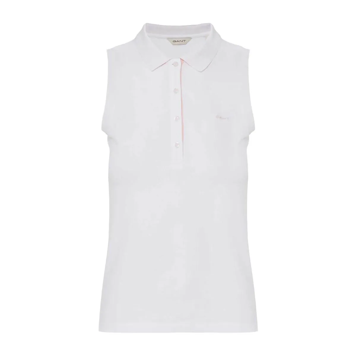 Women's sleeveless polo shirt