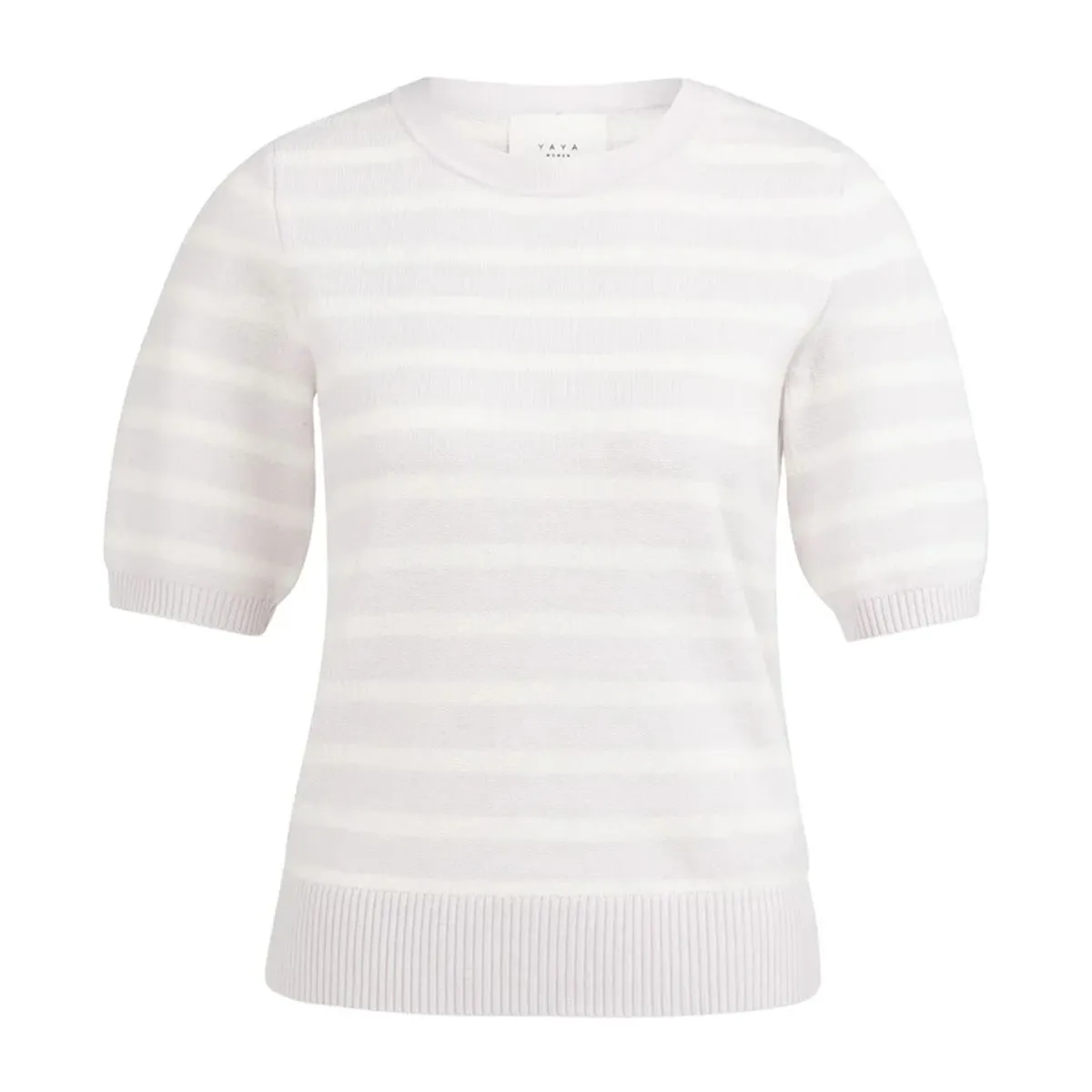 Women's sweater with short sleeves