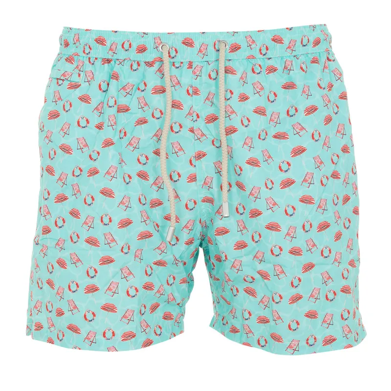 Printed swim shorts