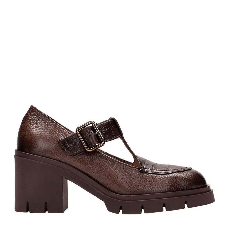 Γυναικείες δερμάτινες γόβες