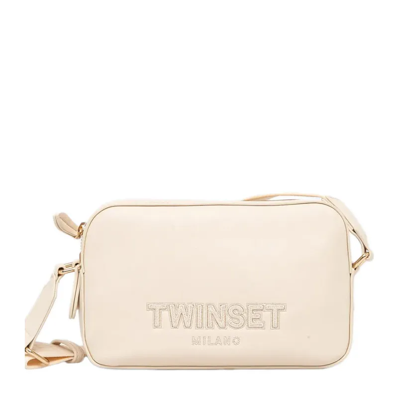 Shoulder bag with logo