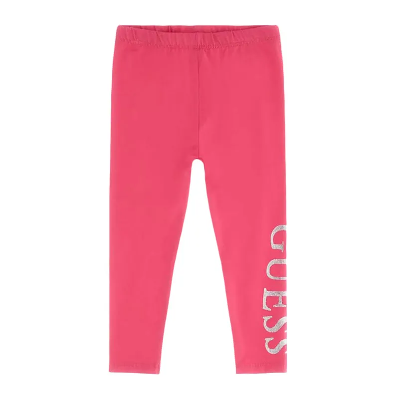 Kids leggings with side logo