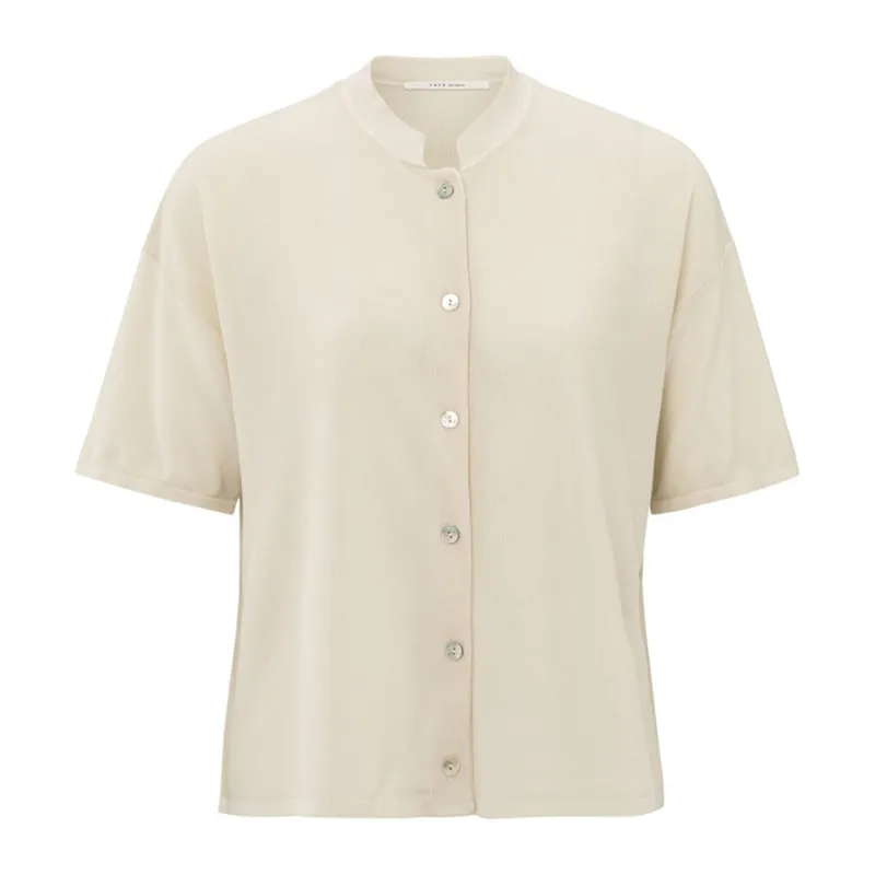 Womens short sleeved cardigan