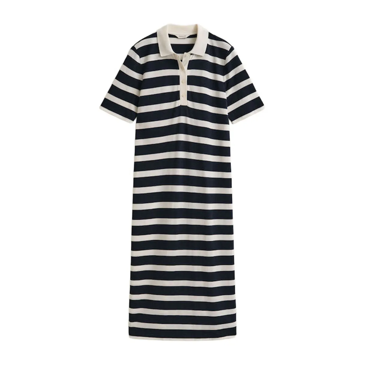 Women's striped polo dress