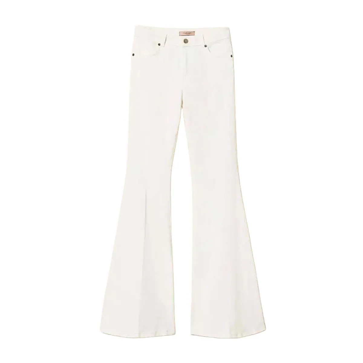 Women's wide-leg pants with print