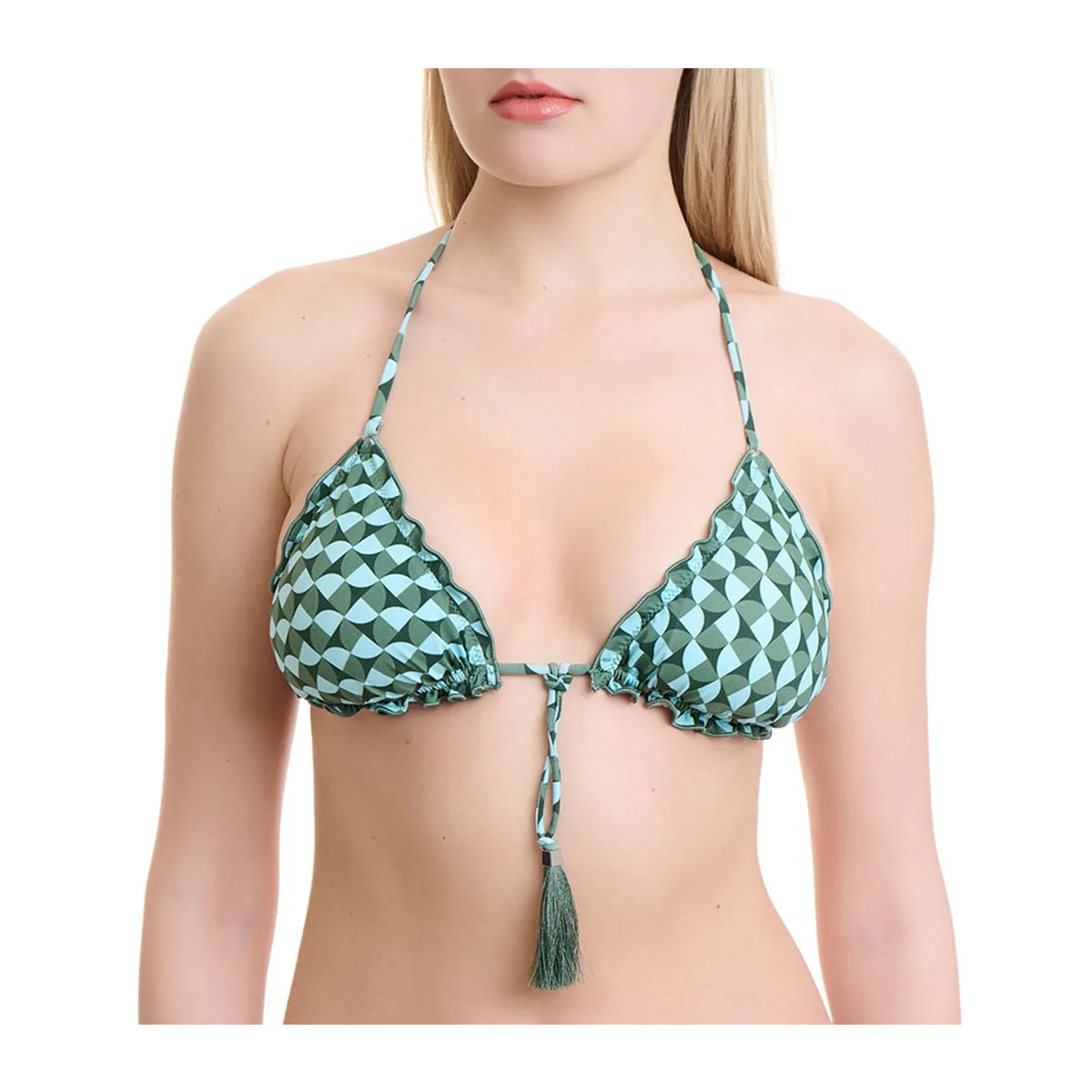 Triangle swimsuit top