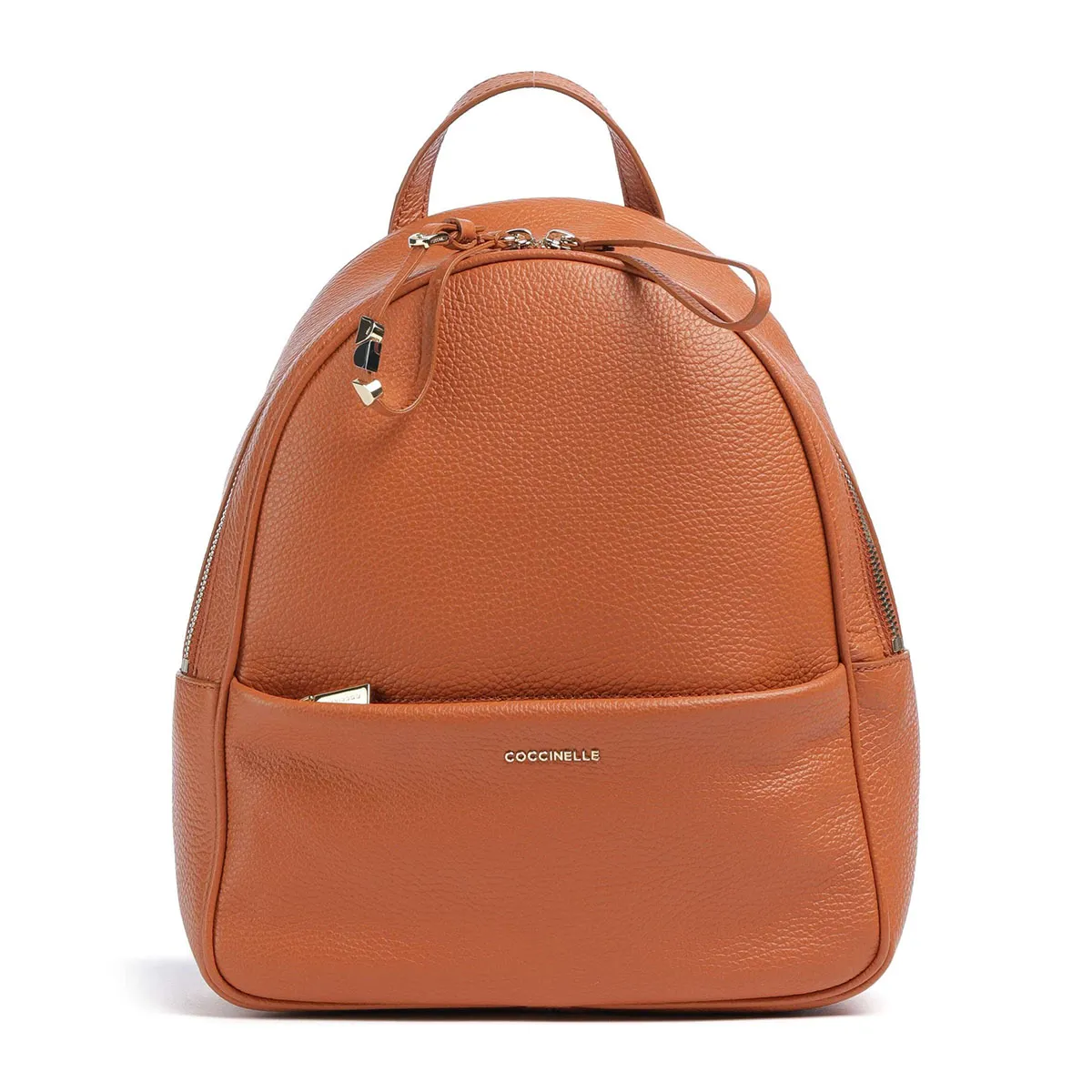 Leather backpack