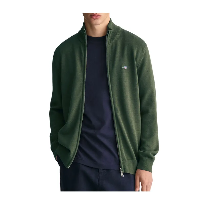 Embroidered logo jacket