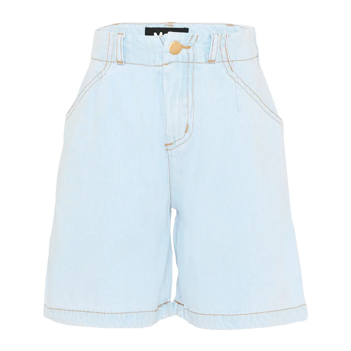 Denim bermuda shorts