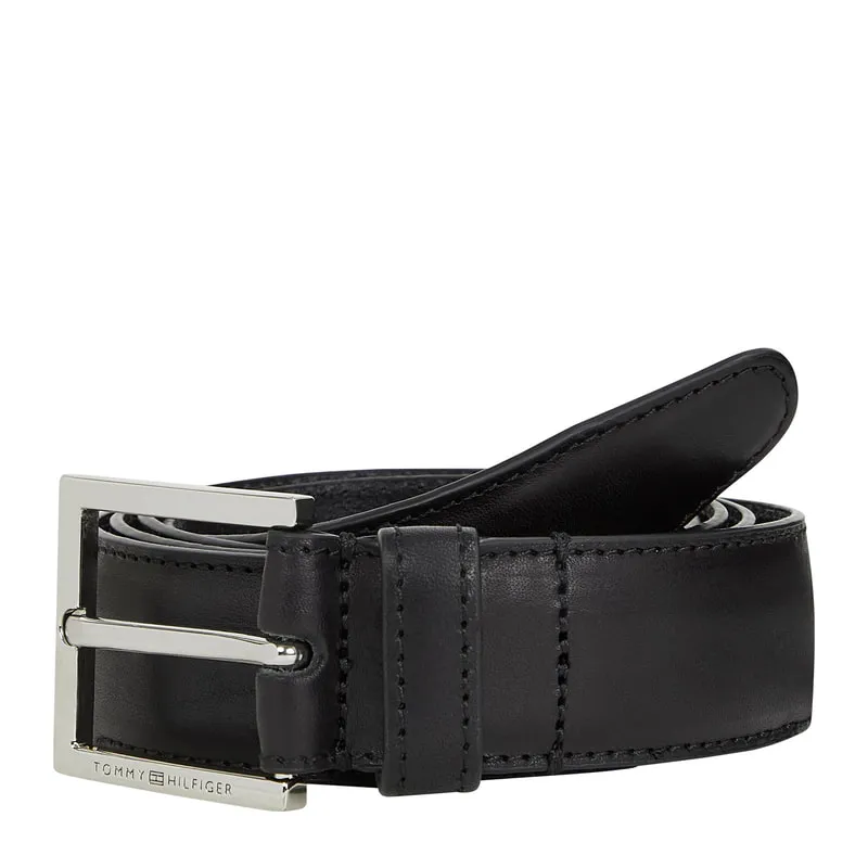 Men's leather belt