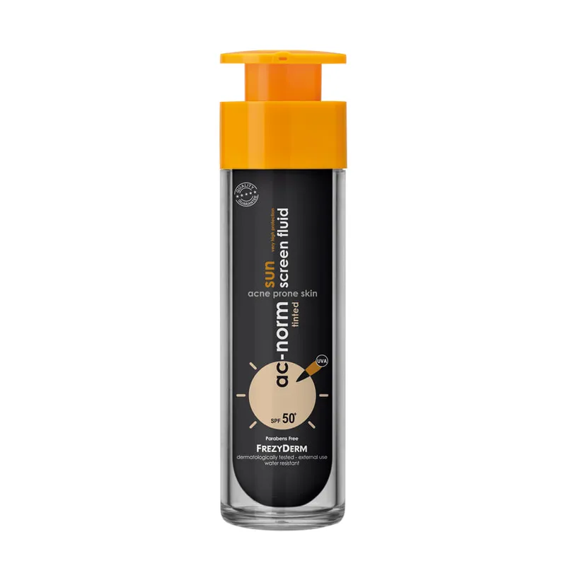 Ac-Norm Sun Screen Tinted Fluid SPF50+