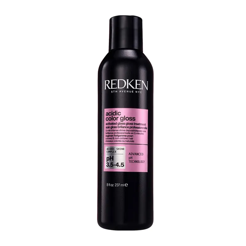Acidic Color Gloss Activated Glass Gloss Treatment