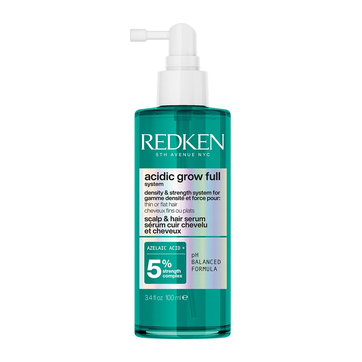 Acidic Grow Full System Scalp & Hair Serum for Thin or Flat Hair