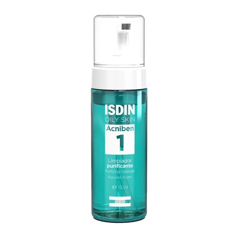 Acniben Purifying Cleanser - Facial Cleansing Foam For Oily And/Or Acne Prone Skin