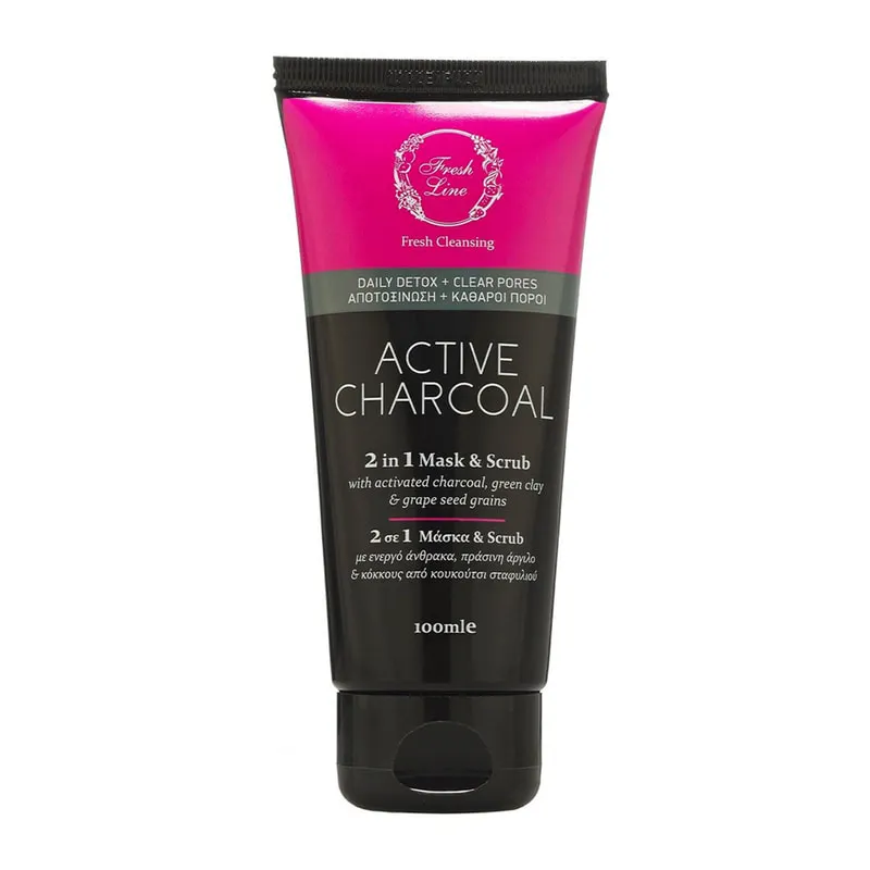 Active Charcoal 2 in 1 Mask & Scrub