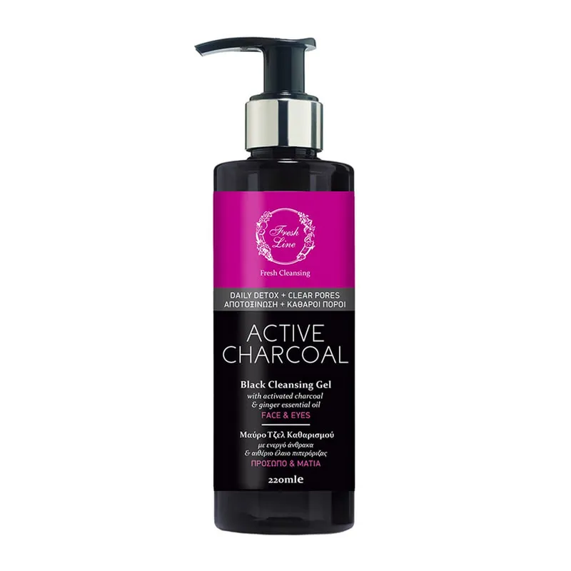 Active Charcoal Black Cleansing Gel
