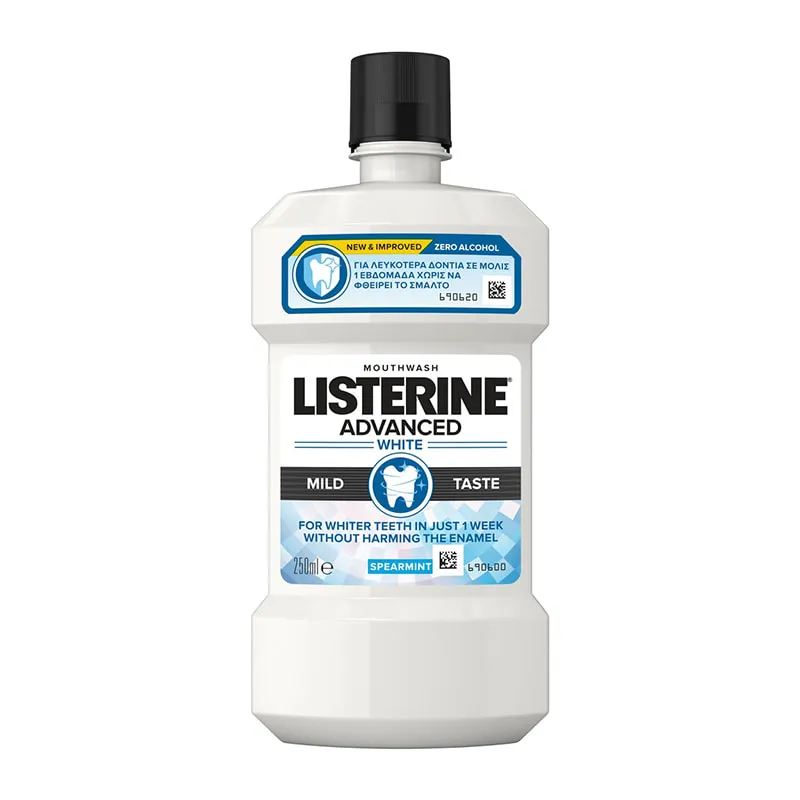 Advanced White Mouthwash with Milder Taste
