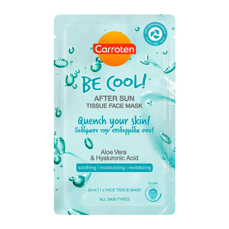 After Sun Tissue Face Mask