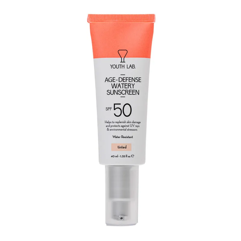 Age Defense Watery Tinted Sunscreen SPF50