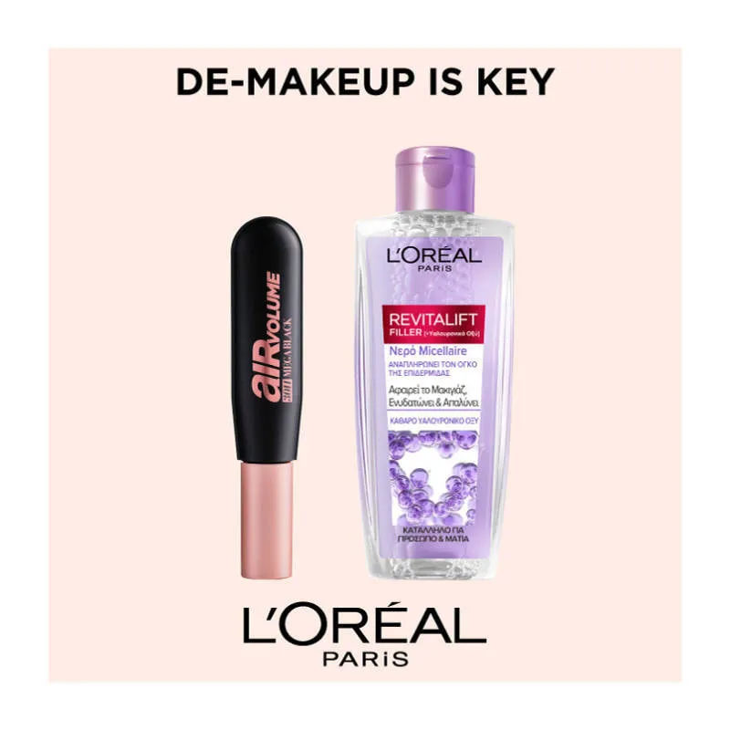 Air Volume 30H Mascara &  Revitalift Filler Micellaire Water