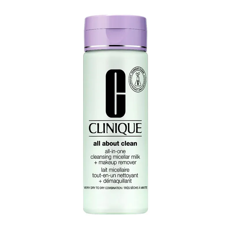 All-in-One Cleansing Micellar Milk + Makeup Remover - Skin Type 1 and 2