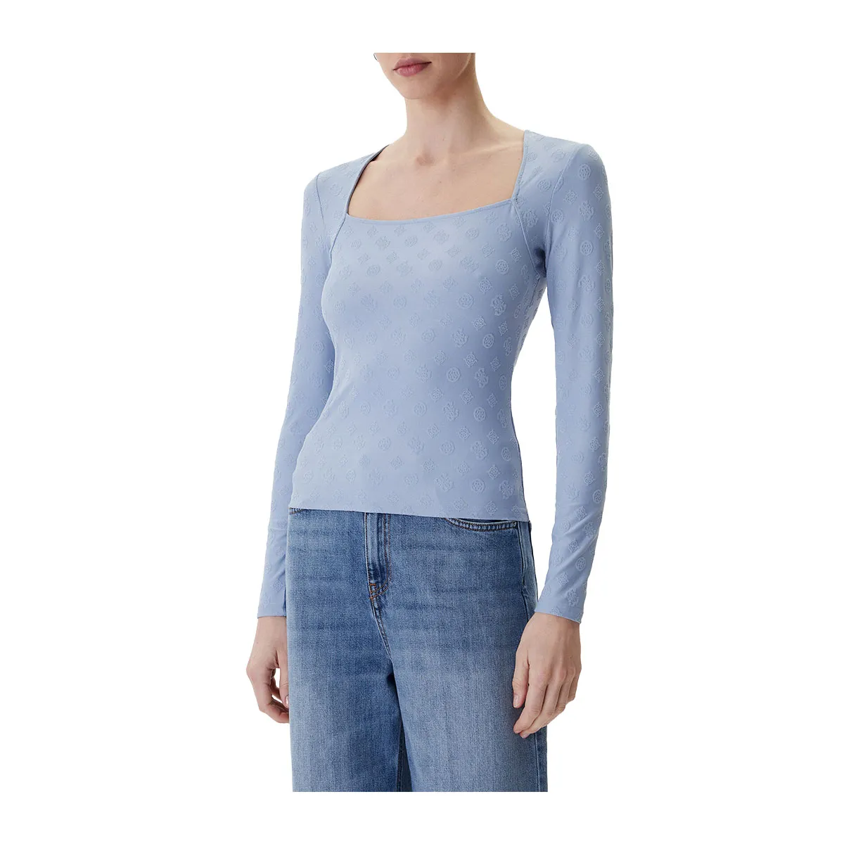 Top with logo all over