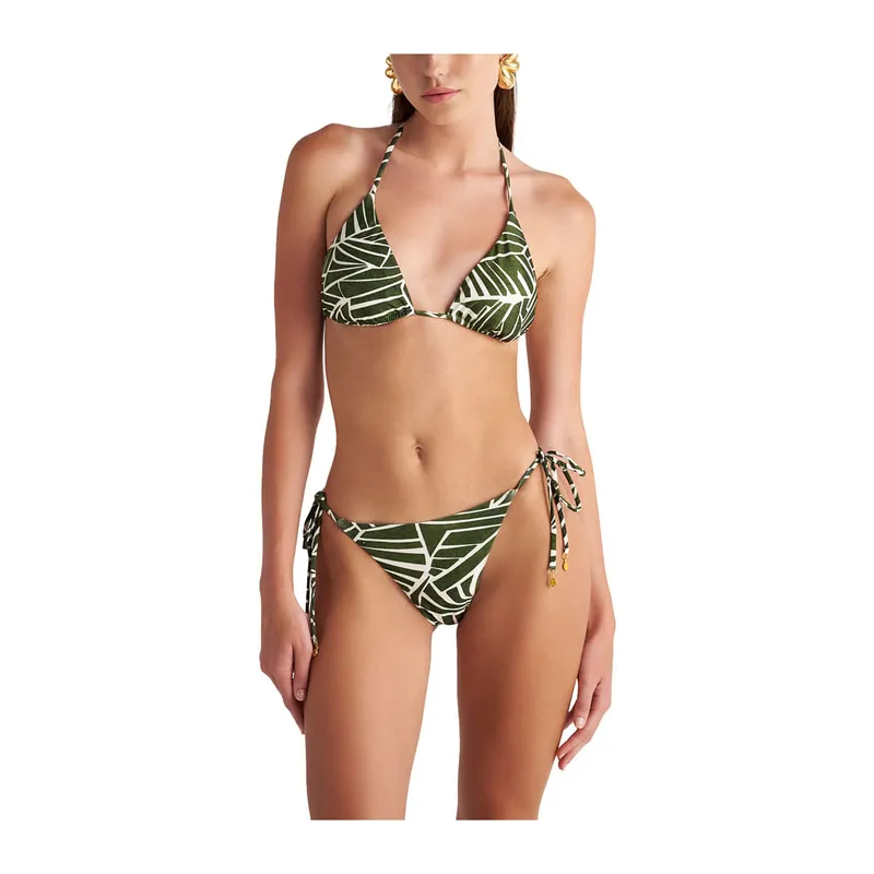 Amazon Stripes tie-side bikini slip