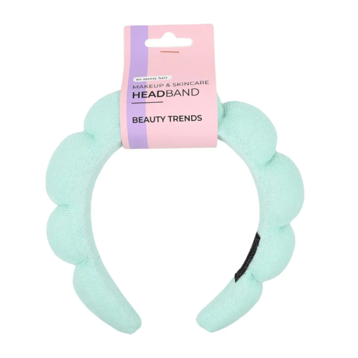 Mint Hair Headband for Makeup & Skincare
