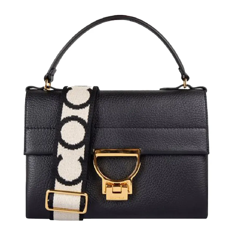 Handbag with logo