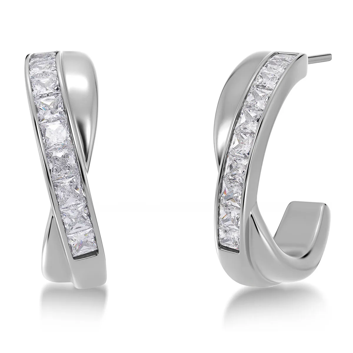 Women's earrings Andorra Creoles Duo L