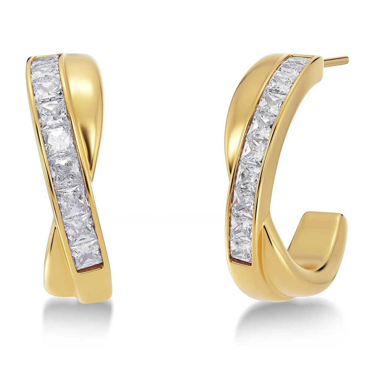 Women's earrings Andorra Creoles Duo L