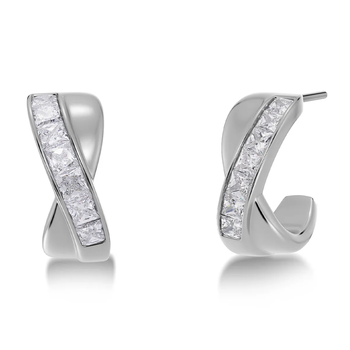 Women's earrings Andorra Creoles Duo S