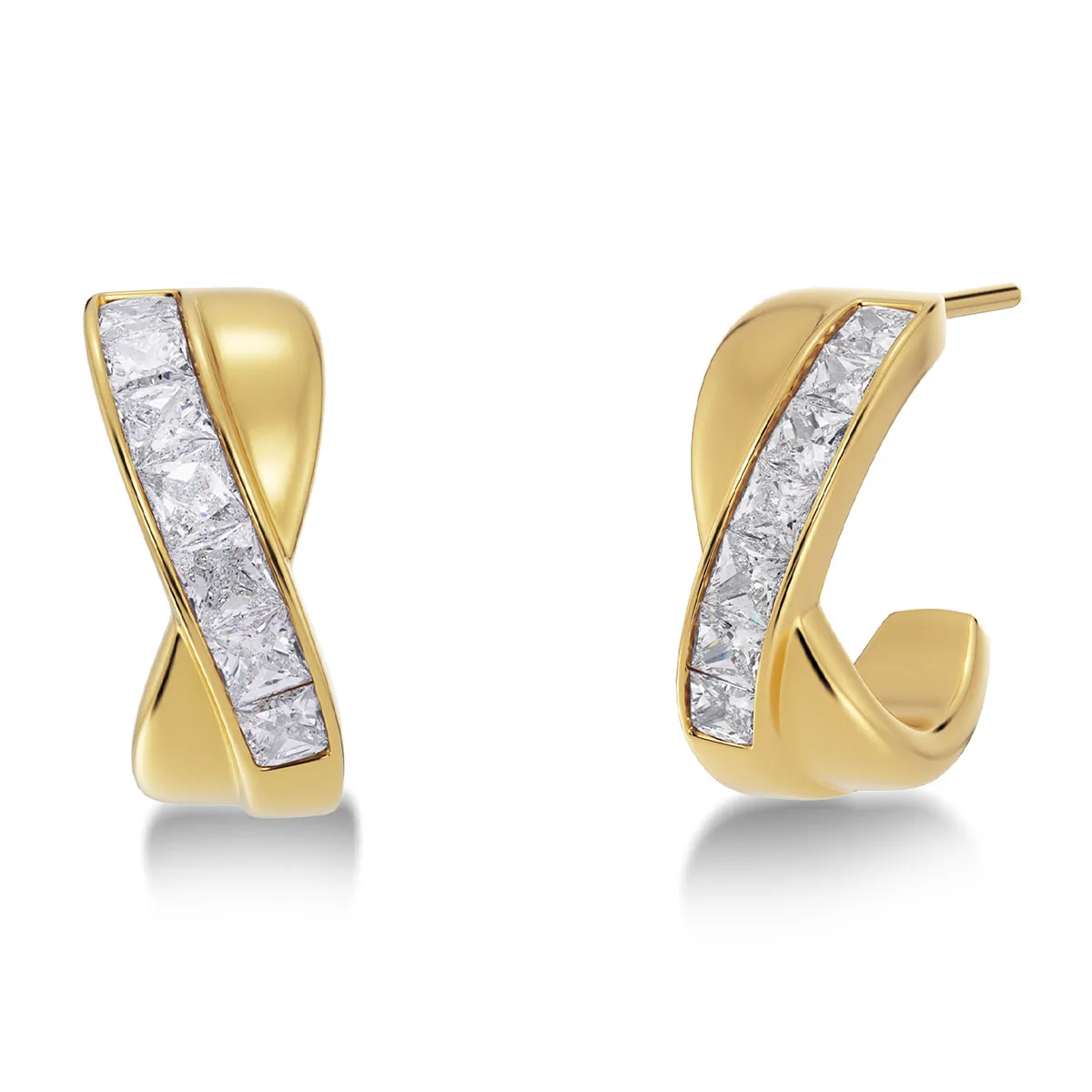 Women's earrings Andorra Creoles Duo S